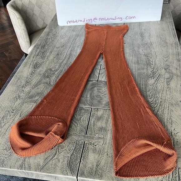 Calle Del Mar Aza Ziegler made with good vibes in USA knot flare bottom pants - Picture 13 of 16